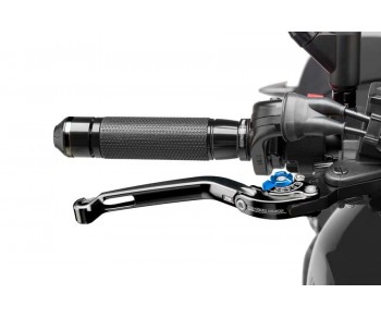 FOLDABLE BRAKE LEVER 2.0. BLACK / SELECTOR BLUE FOLDABLE BRAKE LEVER 2.0. BLACK / SELECTOR BLUE